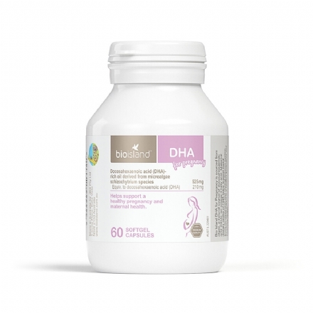 Bio Island DHA for Pregnancy 60 Softgel Capsules - Health Cart