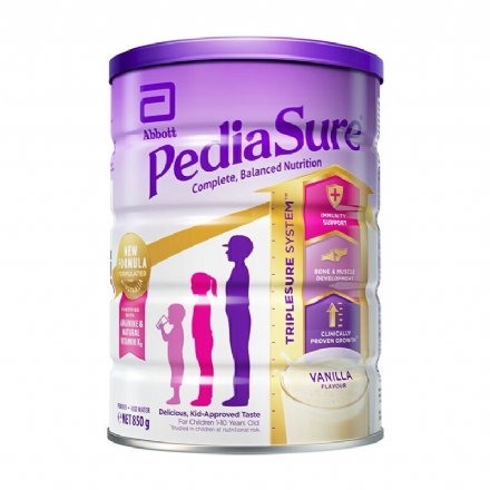 PediaSure Balanced Nutritional Powder Vanilla Flavour 850g（Ship to Chinese Mainland only，Maximum  3 cans per order） - Health Cart