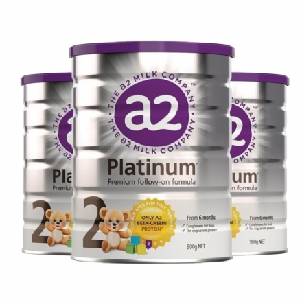 a2 Platinum Premium Follow-On Formula (Stage 2) 900g 3Tank（Maximum  3 cans per order） - Health Cart