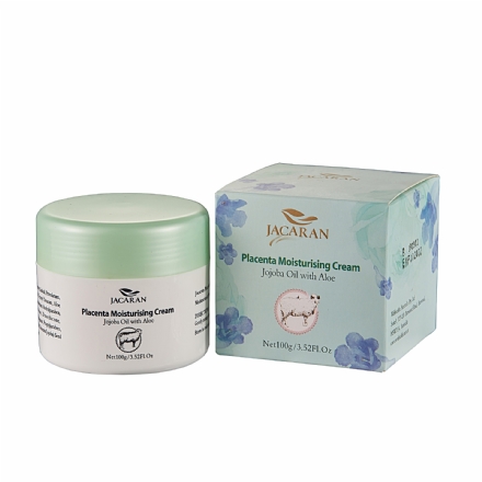 Jacaran Placenta Moisturising Cream Jojoba Oil with Aloe 100g - australian jacaran jakary sheep oil 100ml jojoba oil - 3    - Health Cart