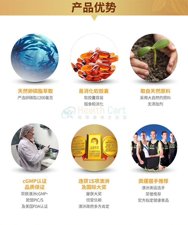 Spring Leaf 绿芙卵磷脂 1200mg200粒 - @australian spring leaf muffle soybean lecithin capsule 1200 mg 200 capsules - 9 - Healthcart 网萃澳洲生活馆