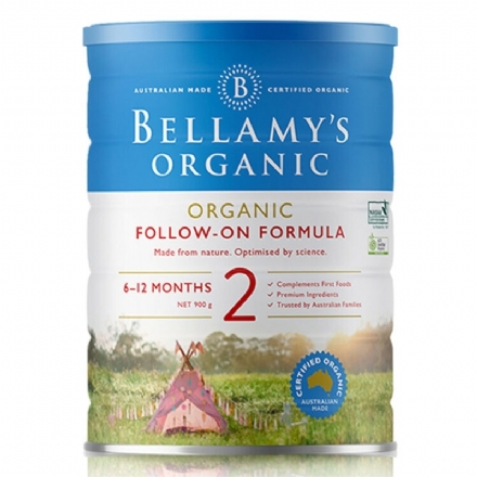 Bellamy's Follow On Formula (Step 2) 900g（ Maximum  3 cans per order） - bellamys follow on formula step 2 900g - 12    - Health Cart