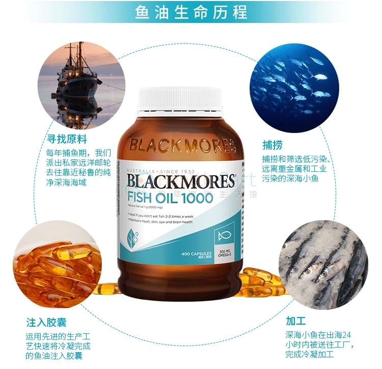 Blackmores Odourless Fish Oil Mini Cap X 400 - @blackmores odourless fish oil mini cap x 400 2018425153051 - 13 - Health Cart