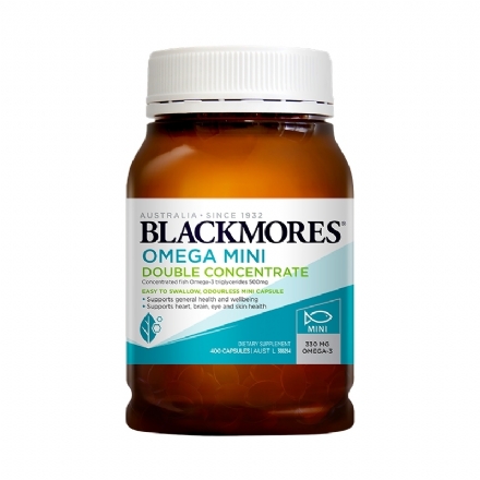 Blackmores 澳佳宝 无腥味迷你鱼油胶囊 400粒 - blackmores odourless fish oil mini cap x 400 2018425153051 - 1    - Healthcart 网萃澳洲生活馆