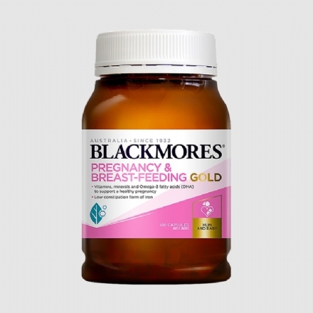 Blackmores Pregnancy & Breast-Feeding Gold Cap X 180 - blackmores pregnancy  breast feeding gold cap x 180 - 1    - Health Cart