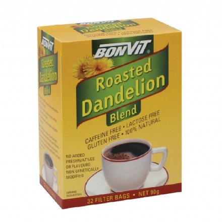 Bonvit Roasted Dandelion Blend Tea Bags 32 pack - Health Cart