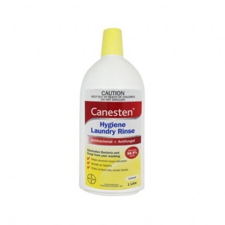 Canesten Antibacterial and Antifungal Hygiene Laundry Rinse Lemon 1L - Health Cart