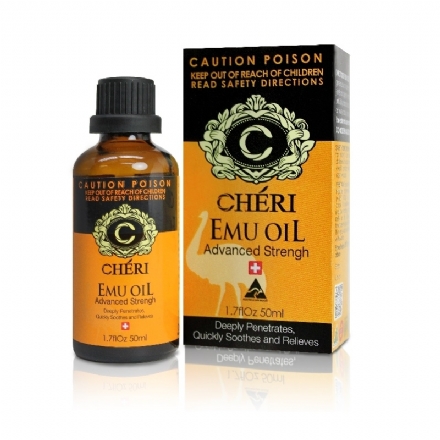 澳洲原装进口Cheri特强校鸸鹋油 50ml - cheri emu oil with eucalyptus 50ml - 1    - Healthcart 网萃澳洲生活馆