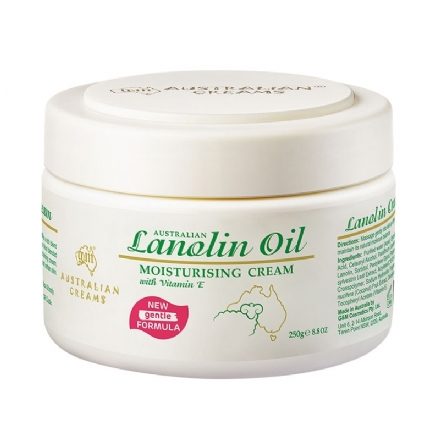 g&m澳芝曼维生素E绵羊油面霜250g - gm australian lanolin oil day moisturising cream 250g - 1    - Healthcart 网萃澳洲生活馆