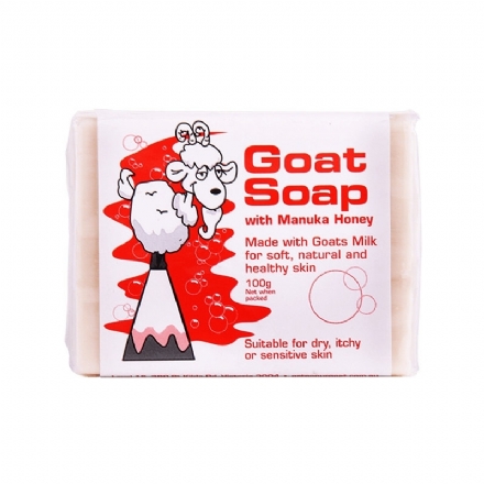 Goat Soap手工山羊奶皂 100g麦卢卡蜂蜜味 - goat soap with manuka honey 100g - 1    - Healthcart 网萃澳洲生活馆