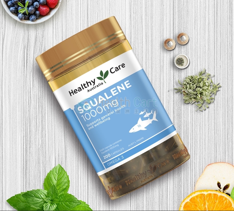 Healthy Care Squalene 1000mg 200 Capsules - @healthy care squalene 1000mg 200 capsules - 10 - Health Cart