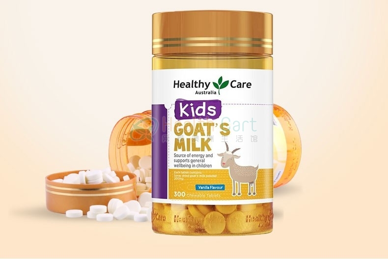 Healthy Care Kids Goat Milk Vanilla Flavour 300 Tablets - @healthy carekids goat milk vanilla flavour 300 tablets - 17 - Health Cart