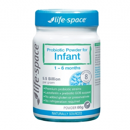 Life Space Probiotic Powder For Infant 60g - life space probiotic for infant 60g powder - 1    - Health Cart
