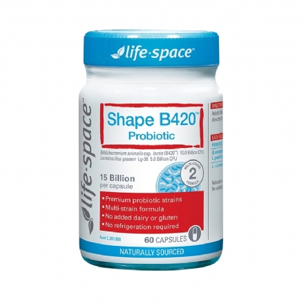 Life Space Shape B420 Probiotic 60 Capsules - life space shape b420 probiotic capsules 60 - 1    - Health Cart