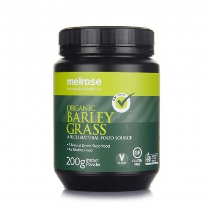 Melrose ORGANIC BARLEY GRASS POWDER 200g - melrose organic barley grass powder 200g - 1    - Health Cart
