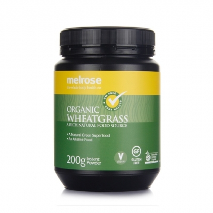Melrose ORGANIC WHEATGRASS POWDER 200g - melrose organic wheatgrass powder 200g - 1    - Health Cart