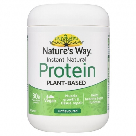 Nature's Way速溶植物蛋白粉375g 原味 - natures way instant natural protein 375g - 1    - Healthcart 网萃澳洲生活馆