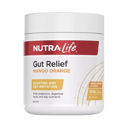 Nutra-Life 纽乐道肠舒宁养胃粉180g（芒果香橙味） - Healthcart 网萃澳洲生活馆