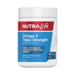 Nutra-Life Omega 3 Triple Strength Odourless 150 Capsules - nutra life omega 3 triple strength odourless 150 capsules - 1    - Health Cart