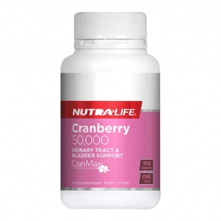 Nutralife Cranberry 50000 Cap X 100 - Health Cart