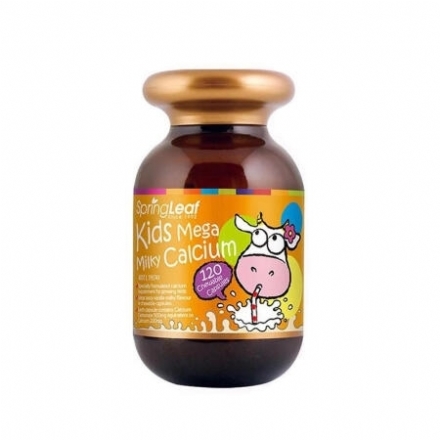 Spring leaf 绿芙儿童活力液体钙200mg 120粒 - spring leaf children vigorous liquid calcium 200 mg 120 kinds of children calcium supplement - 1    - Healthcart 网萃澳洲生活馆