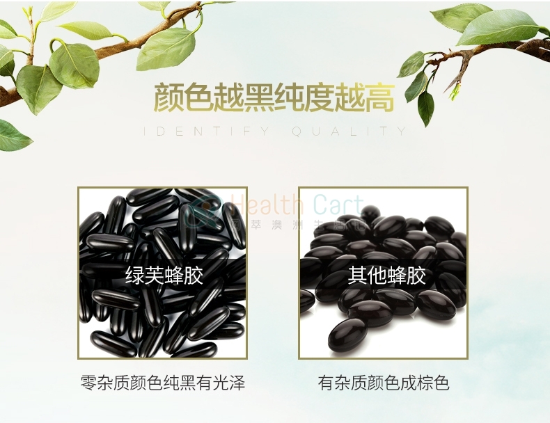Spring Leaf 绿芙 黑蜂胶软胶囊2000mg - @spring leaf propolis 2000mg cap - 37 - Healthcart 网萃澳洲生活馆