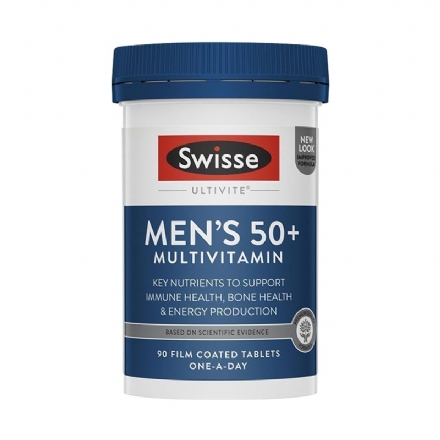 Swisse 50+男性复合维生素90片 - Healthcart 网萃澳洲生活馆