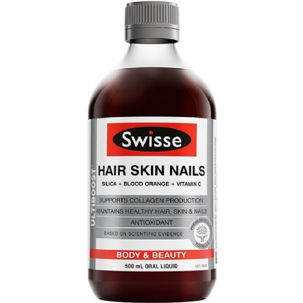 Swisse Ultiboost Hair Skin Nails 500ml - Health Cart