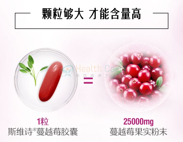 Swisse高浓度蔓越莓胶囊25000mg - @swisse ultiboost high strength cranberry 25000mg - 12 - Healthcart 网萃澳洲生活馆