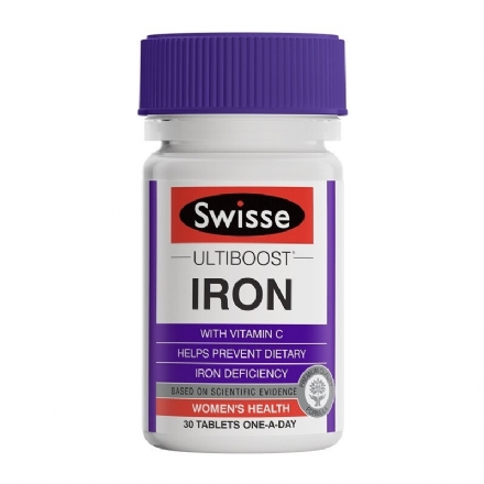 Swisse 铁元素补充片（补铁补血）30片 - swisse ultiboost iron tab x 30 - 2    - Healthcart 网萃澳洲生活馆