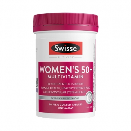 Swisse 女性50+ 中老年复合维生素90片 - Healthcart 网萃澳洲生活馆
